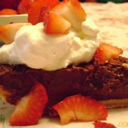 Dark Chocolate Pudding Pie recipe