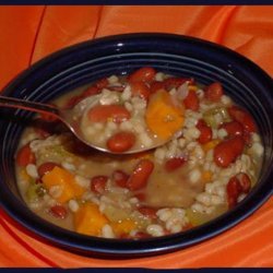Kidney Bean, Barley, and Sweet Potato Stew recipe
