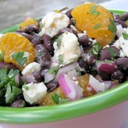Black Bean and Mandarin Orange Salad recipe