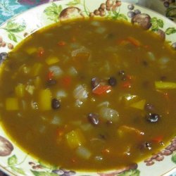 Cuban Black Bean Soup recipe