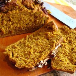 Old-Fashioned Pumpkin Nut Loaf Bread recipe