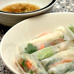 Vietnamese-style Rice Paper Rolls recipe