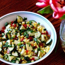 Picnic Corn-Zucchini Salad recipe