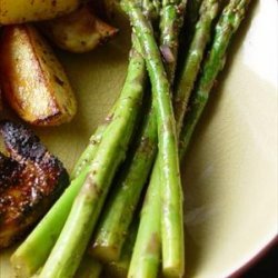 Thyme Marinated Grilled Asparagus recipe