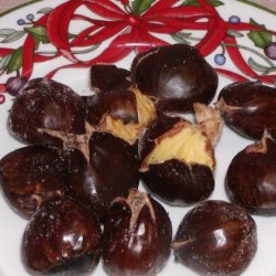 Roasted Chestnuts Oven or Stove Top recipe