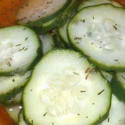 Light and Tasty Cucumber Slices recipe