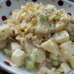 Grilled Onion Potato Salad recipe