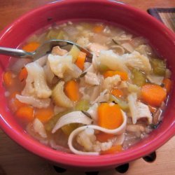Garlicky Chicken Soup recipe