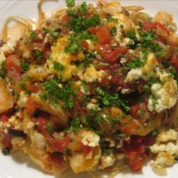 Mini Shrimp and Feta Casseroles recipe
