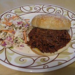 Sweet & Smoky BBQ Beef for Sandwiches recipe