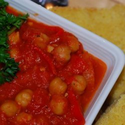 Spicy Tomato Chickpea Stew recipe