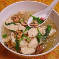 Easy Thai Chicken Noodle Soup recipe