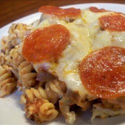 Spiral Pepperoni Pizza Bake recipe
