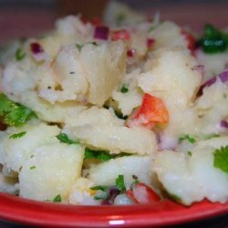 Southwest Potato Salad With Lime-Cilantro Vinaigrette recipe