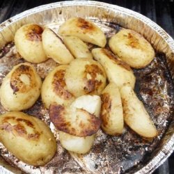 Greek Lemon Roasted Potatoes recipe