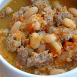 Tuscan Sausage and Bean Soup recipe