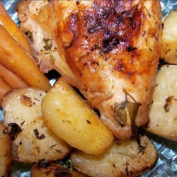 Italian Garlic Chicken and Potatoes recipe