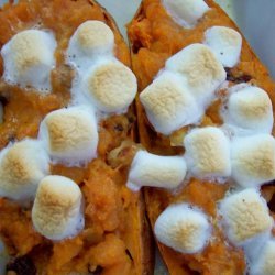 Twice Baked Sweet Potatoes for the Sweet Tooth! recipe
