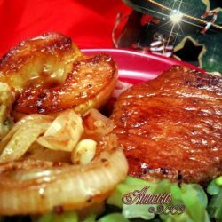 Pork Chops With Sage and Sweetened Apples recipe