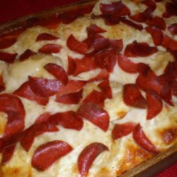 Meat Lovers Cheating Lasagna recipe