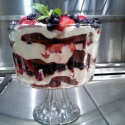 Lemon Curd and Berry  Trifle recipe