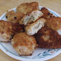 Easy Garlic and Basil Stuffed Chicken Breasts recipe