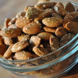 Wasabi Almonds recipe