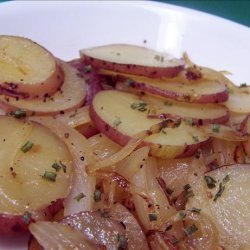 Potato and Onion Skillet Fry recipe