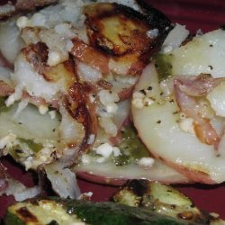 Garlic-Chive Grilled Red Potatoes recipe