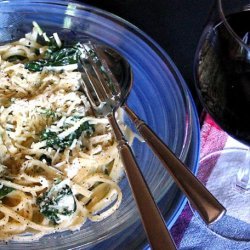 Spinach Fettuccine recipe