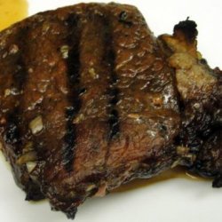 Grilled Beef Tenderloin Steaks in Balsamic Marinade recipe
