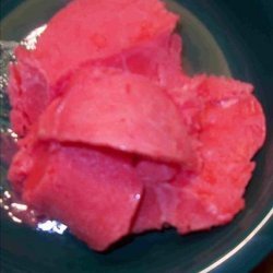 Kittencal's Raspberry Sherbet Without a Ice Cream Machine recipe