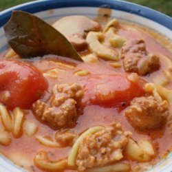 Italian Sausage Crockpot Soup recipe