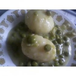 Mom 's Creamed Peas and Potatoes recipe