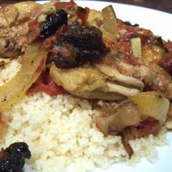 Chicken Tagine With Plums and Spices recipe