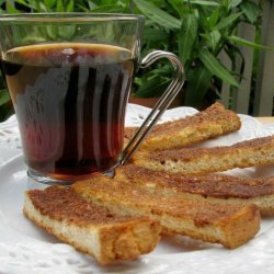 Dip'n Coffee Or: How to Use Stale Bread recipe