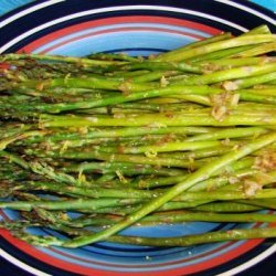 Roasted Asparagus With Browned Butter recipe