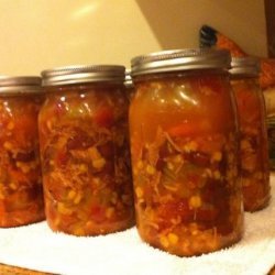 Chicken Mexican Soup ( for Canning ) recipe