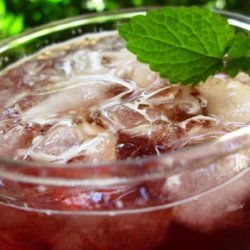 Blackberry Iced Tea With Cinnamon and Ginger recipe
