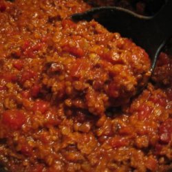 Ground Lamb and Lentil Chili recipe