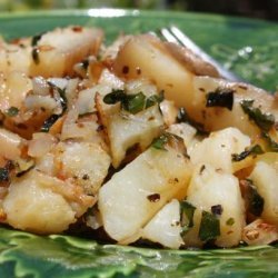 Simple Greek Home Fries in a Quickness recipe