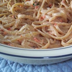 Fettuccine With Chardonnay and Red Pepper recipe