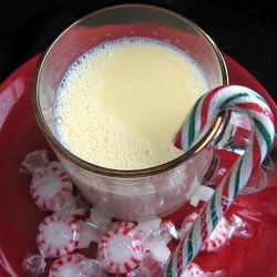White Hot Chocolate With Candy Canes (Adult or Kid Version) recipe