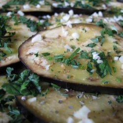 Herb and Garlic Grilled Eggplant (Aubergine) recipe