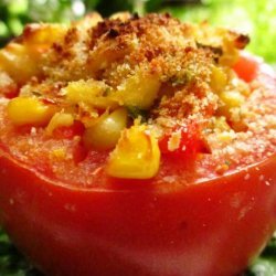 Tomatoes Stuffed With Corn Chili recipe