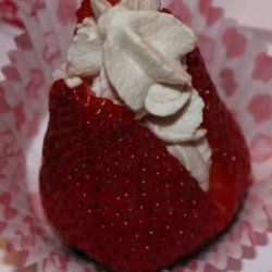 Strawberries Filled With Cream recipe