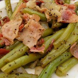 Fresh Warm Green Bean Salad recipe