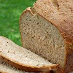 Seeded Whole Wheat Buttermilk Bread (Bread Machine) recipe