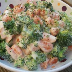 Broccoli and Carrots in Creamy Parmesan Sauce recipe