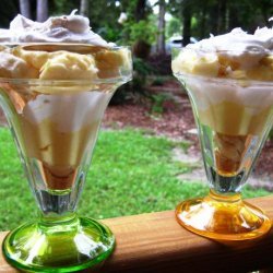 Banana Cream Pudding Parfaits recipe